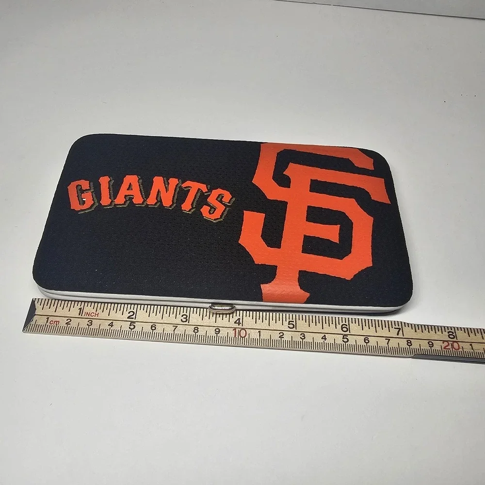 San Francisco‎ Giants Clutch Wallet Purse Women Black Orange MLB New With Tags